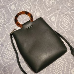 Express Tortoise Handle Crossbody
